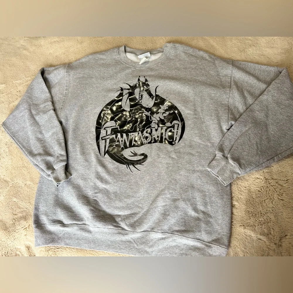 Vintage 90’s Disney Parks Fantasmic Mikey crewneck. Size L - Picture 2 of 7